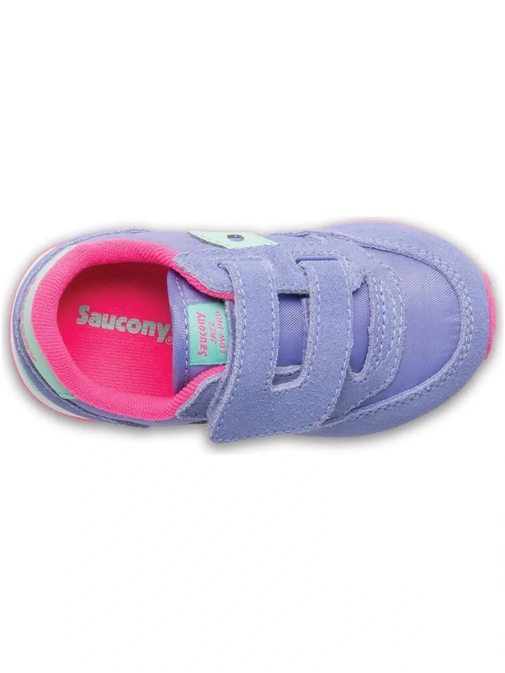 Saucony Kids Jazz Hook & Loop Sneakers Periwinkle Size 10.5